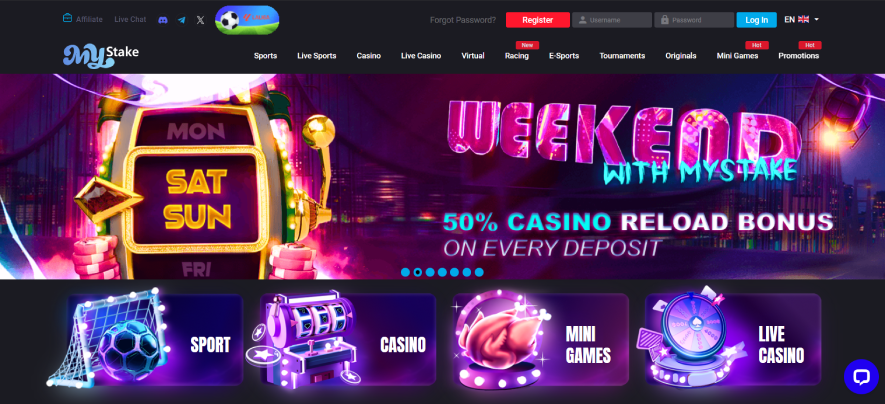 Home Page photo Of Mystake Casino